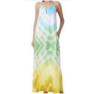 AMANDA UPRICHARD TIE DYE MAXI DRESS SIZE SMALL NWOT